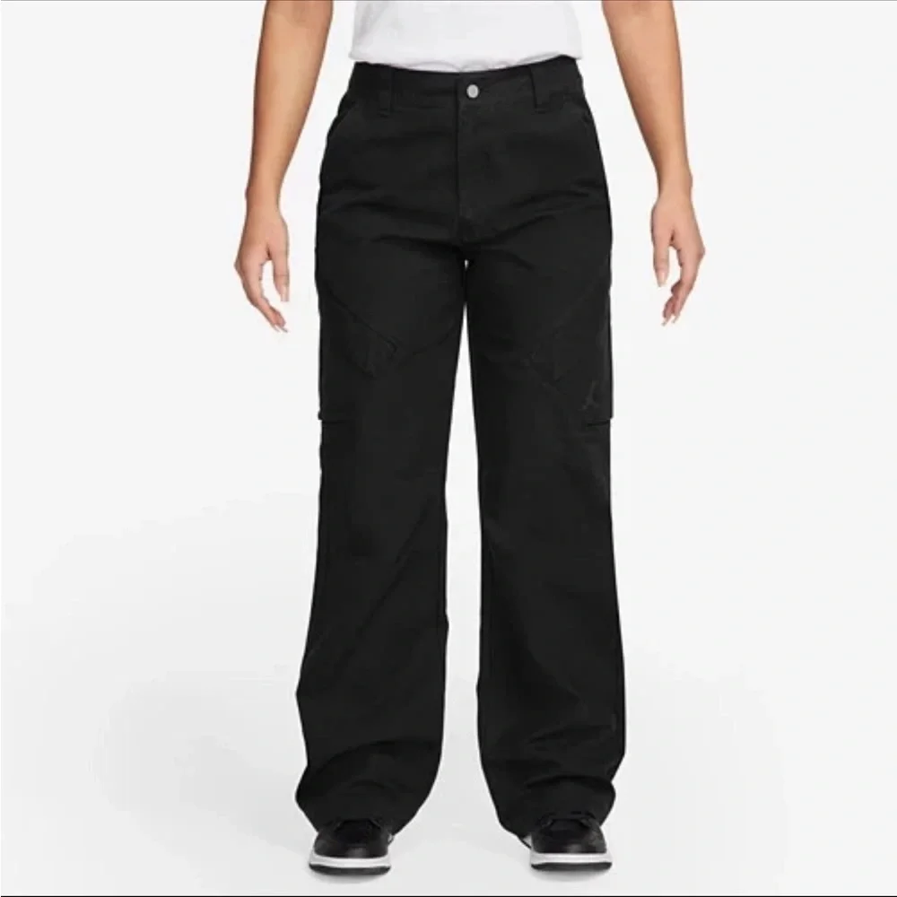 Nike Jordan Womens Chicago Black Pants Standard Fit Size M